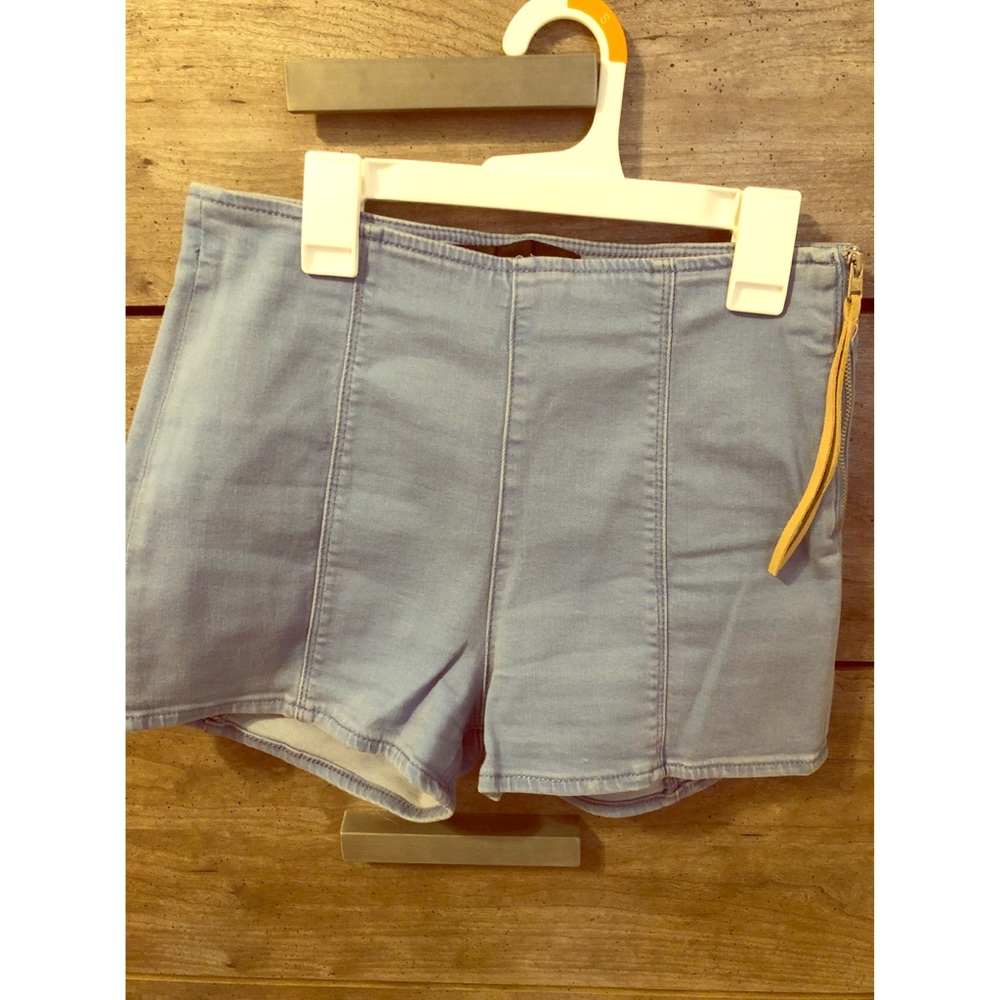 High waisted shorts